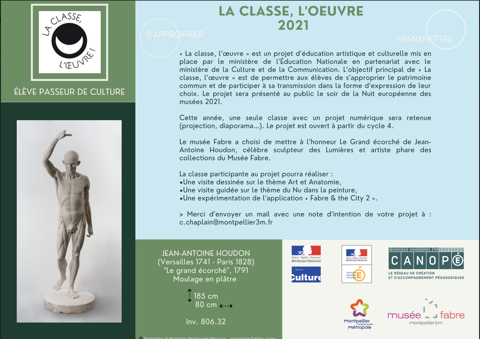 classe oeuvre